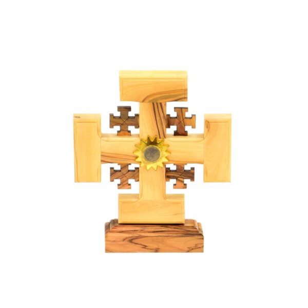 Cruz de Jerusalén con soporte