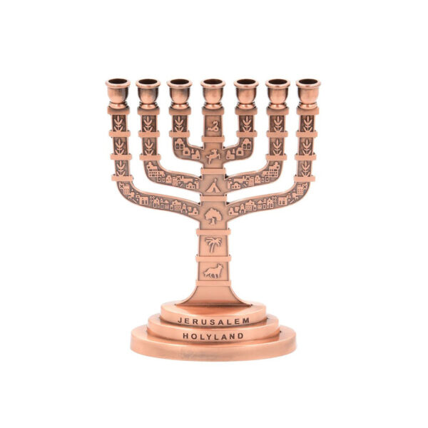 Menorah- Bronce